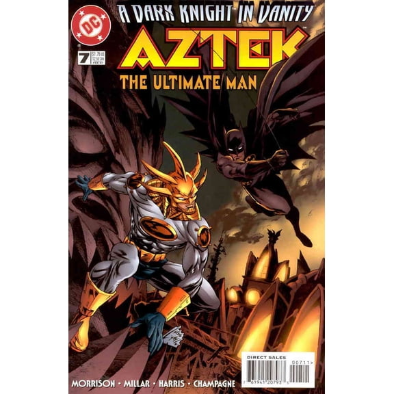 Aztek: The Ultimate Man #7 VF ; DC Comic Book