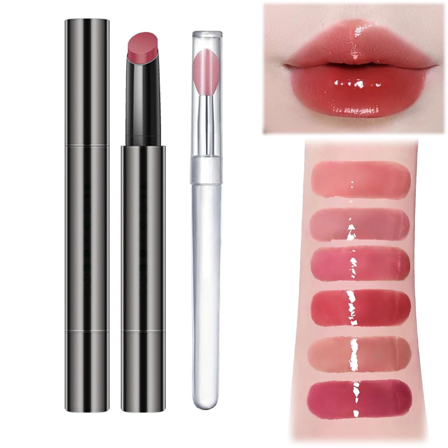 Aztk Jelly Gloss Lipstick,Aztk Moisturizing Melty Kiss Lip Jelly