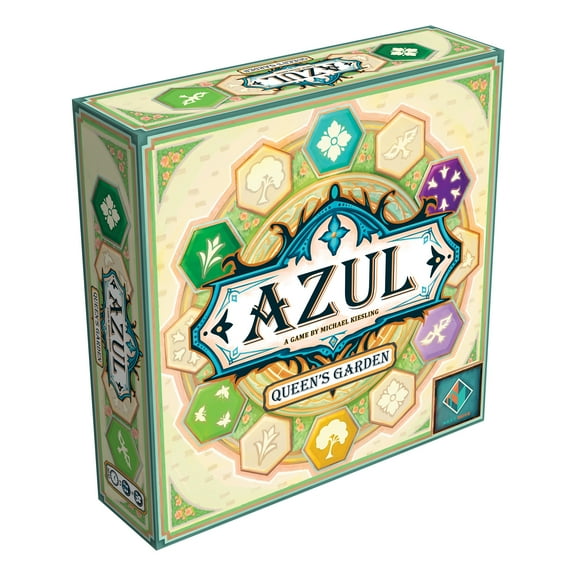 Azul: Queen's Garden Family Strategy Board Game by Asmodee for Ages 10+