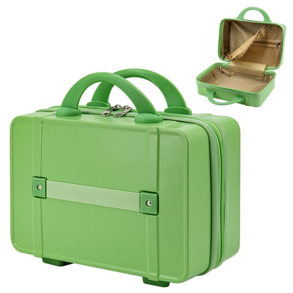 AzulHome 14" Green Carry-On Luggage - Lightweight & Durable ABS Hardshell, Compact Suitcase for Easy Travel