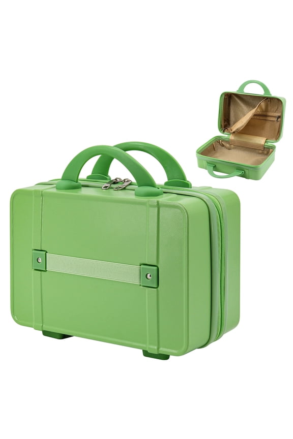 14" Green Carry-On Luggage - Lightweight & Durable ABS Hardshell, Compact Suitcase for Easy Travel