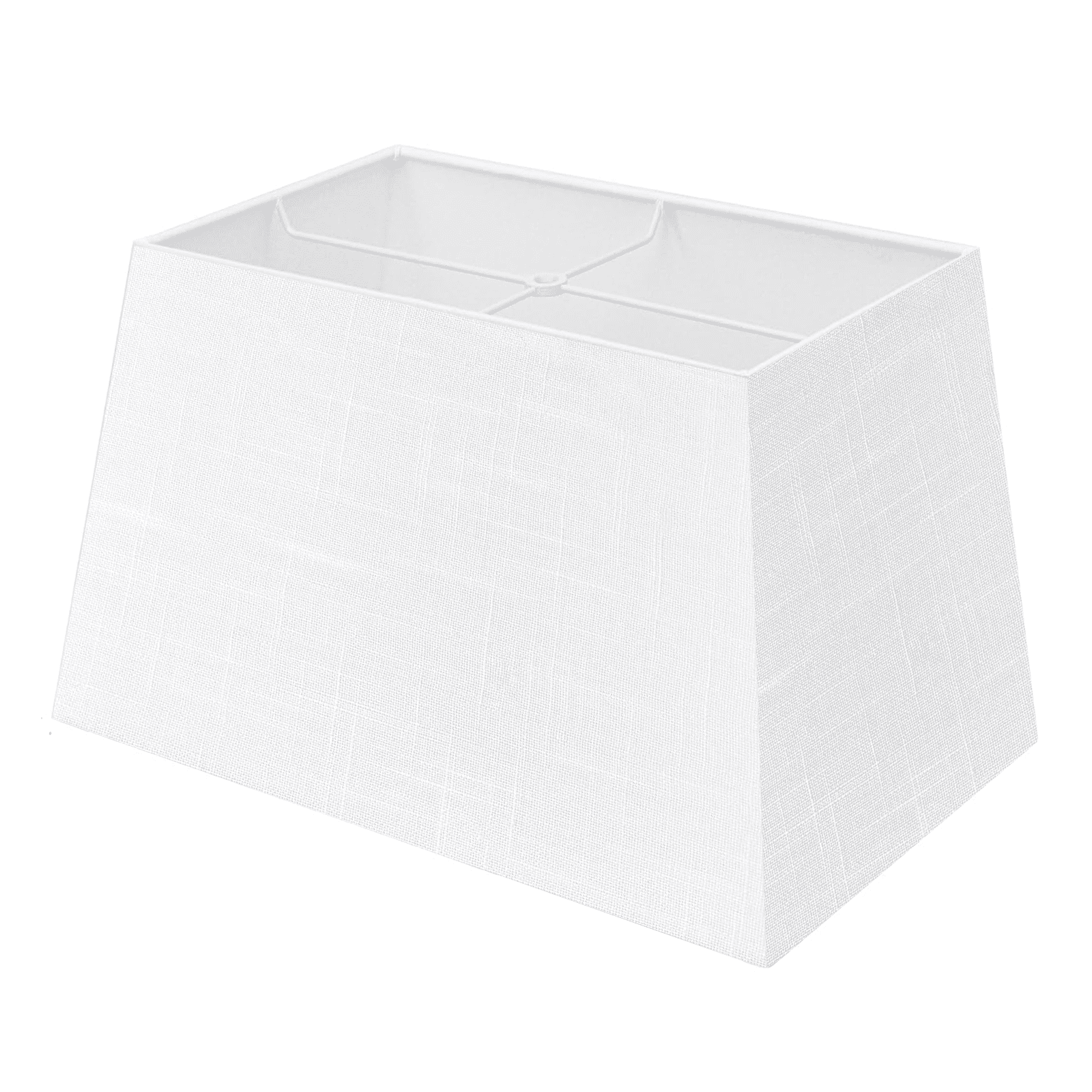 AzulHome 18" Large Square Lamp Shade Top:(8.3"x15"), Bottom:(10.3"x18.2 ...