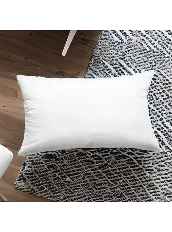 AzulHome Throw Pillow Inserts, Lightweight Soft Fillers for Sofa, Bed, and Home Décor (White, 14x22)