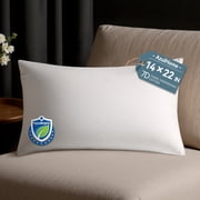 14x22 Insert for Throw Pillows, 1PCS, Lightweight Soft Pillow Stuffing for Sofa, Bed, and Home Décor White