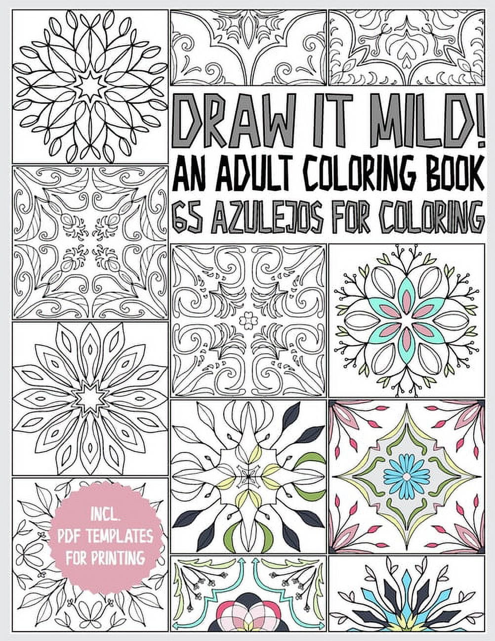Coloring book for adults - Relaxation patterns By: Coco Wyo