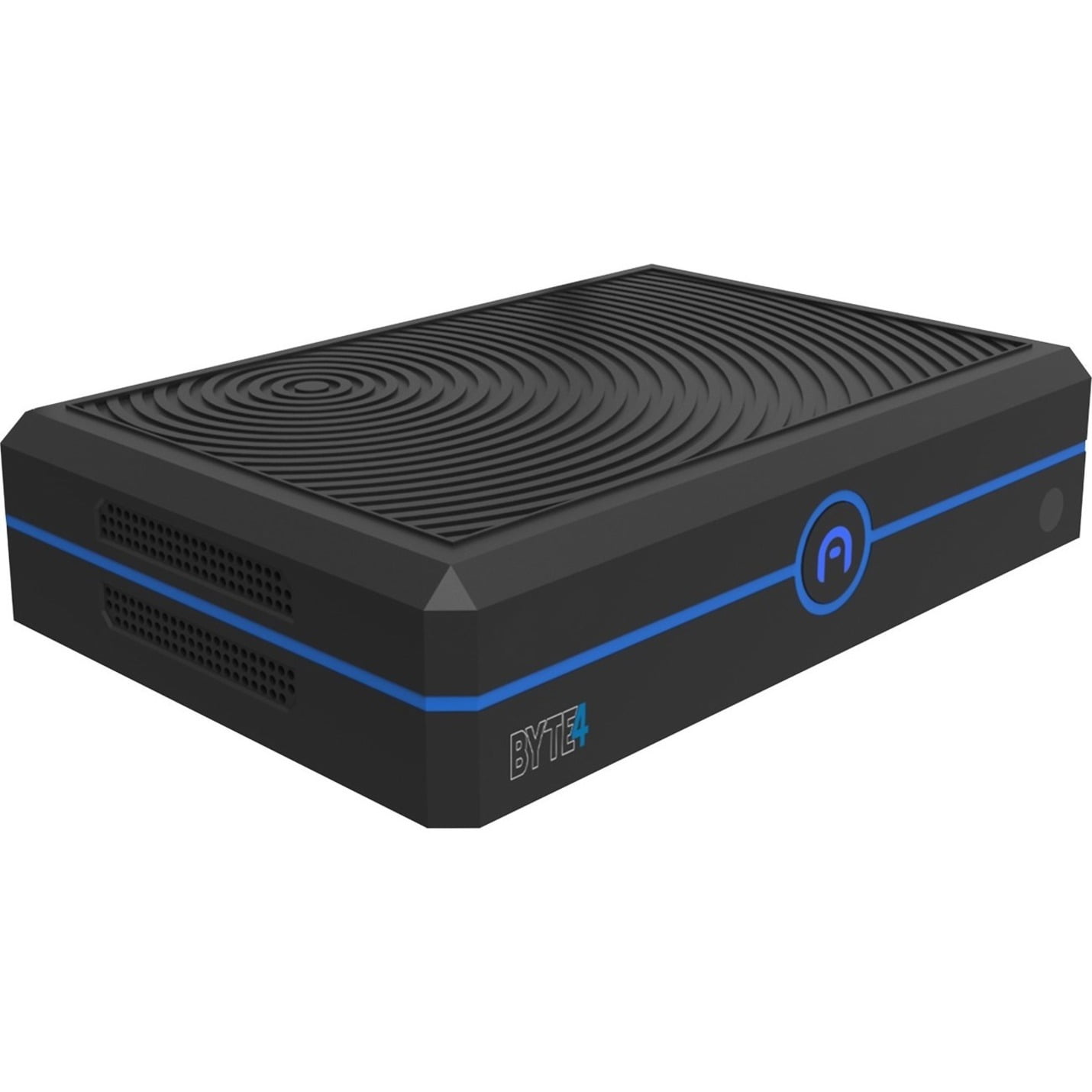 Azulle Byte4 Essential - Mini PC Celeron N3350 / up to 2.4 GHz - RAM 4 GB - SSD - eMMC 64 GB - NVMe - HD Graphics 500 - Gigabit Ethernet - Win 10 Pro - monitor: none