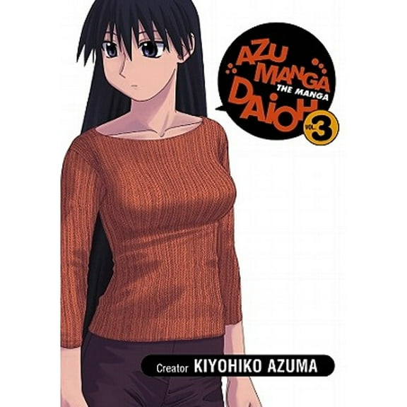 Azumanga Daioh Volume 3 (Paperback) by Azuma Kiyohiko, Kiyohiko Azuma