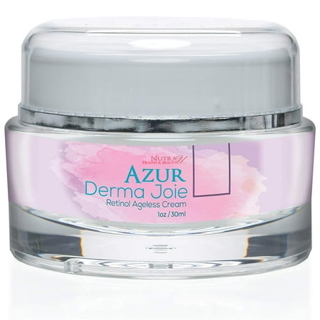 Azur Derma Joie Retinol Ageless Cream - Night Cream - Support Youth While You Sleep - Love Your Skin & It Will Love You Back Sleeping Beauty - 1oz