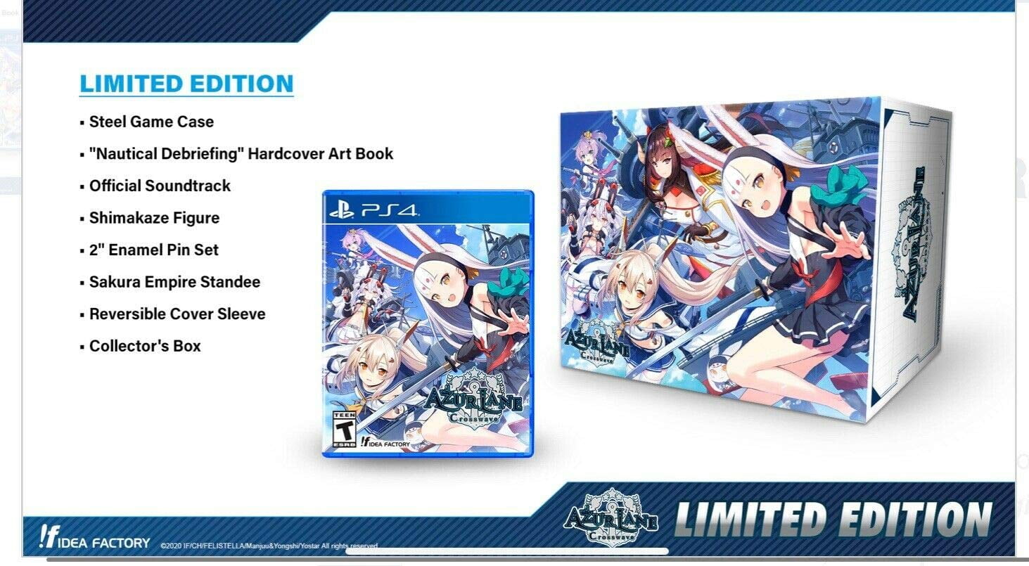 Azur Lane: Crosswave - Limited Edition, Sony, PlayStation 4