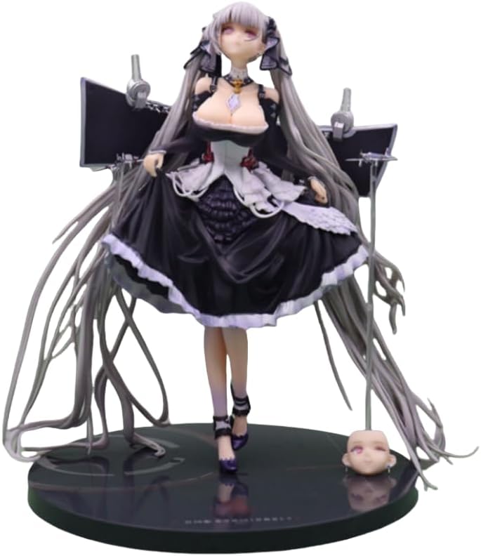 Azur Lane HMS Formidable Figure Replacement Face Princess Dress Formidable Action Figures 27cm/10.6inch Anime Statue Model Decoration Gifts