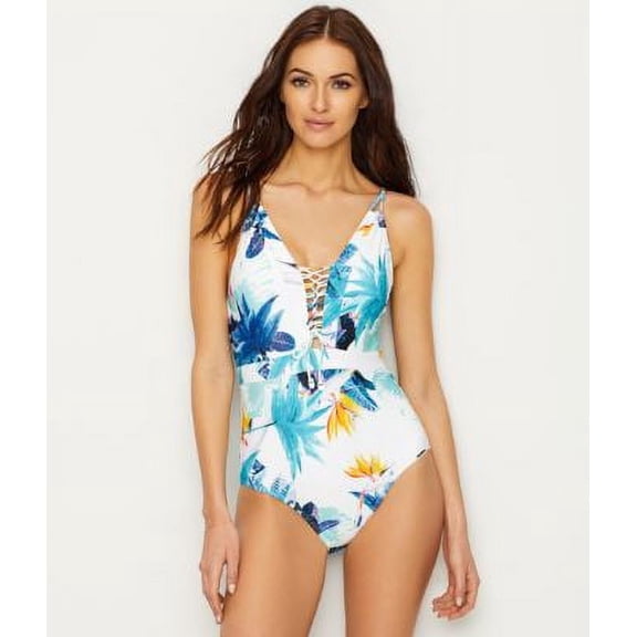 Azura Calypso Lace-Up One-Piece