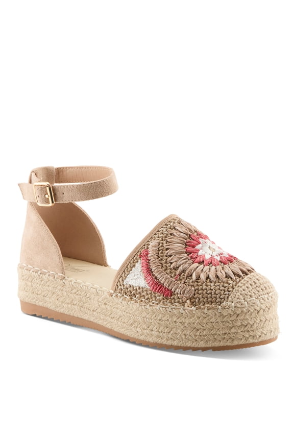 Endlessluv Women’s Espadrille Platform Sandal with Easy All-day Wear