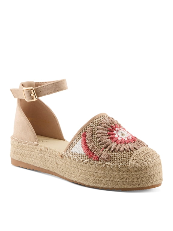 Endlessluv Women’s Espadrille Platform Sandal with Easy All-day Wear