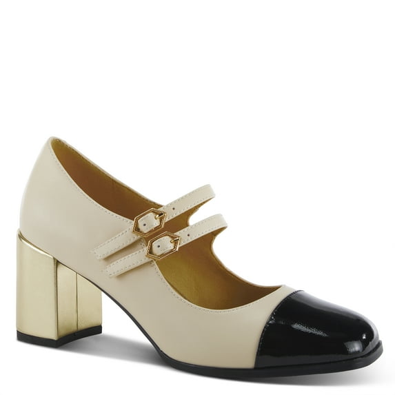 Azura Women's Auraquartz Leather Heeled Mary Jane Shoe