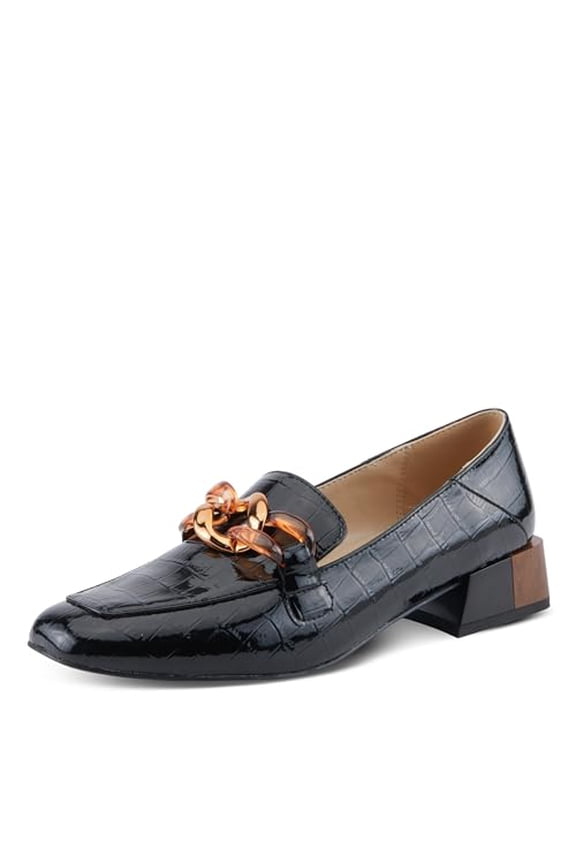 Women's Baldwin Classic Leather Loafers with Slip-On Design for Everyday Comfort