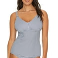 thumbnail image 1 of Azura Womens Porter Underwire Tankini Top DD-Cups Style-SS11665DDE Swimsuit, 1 of 2