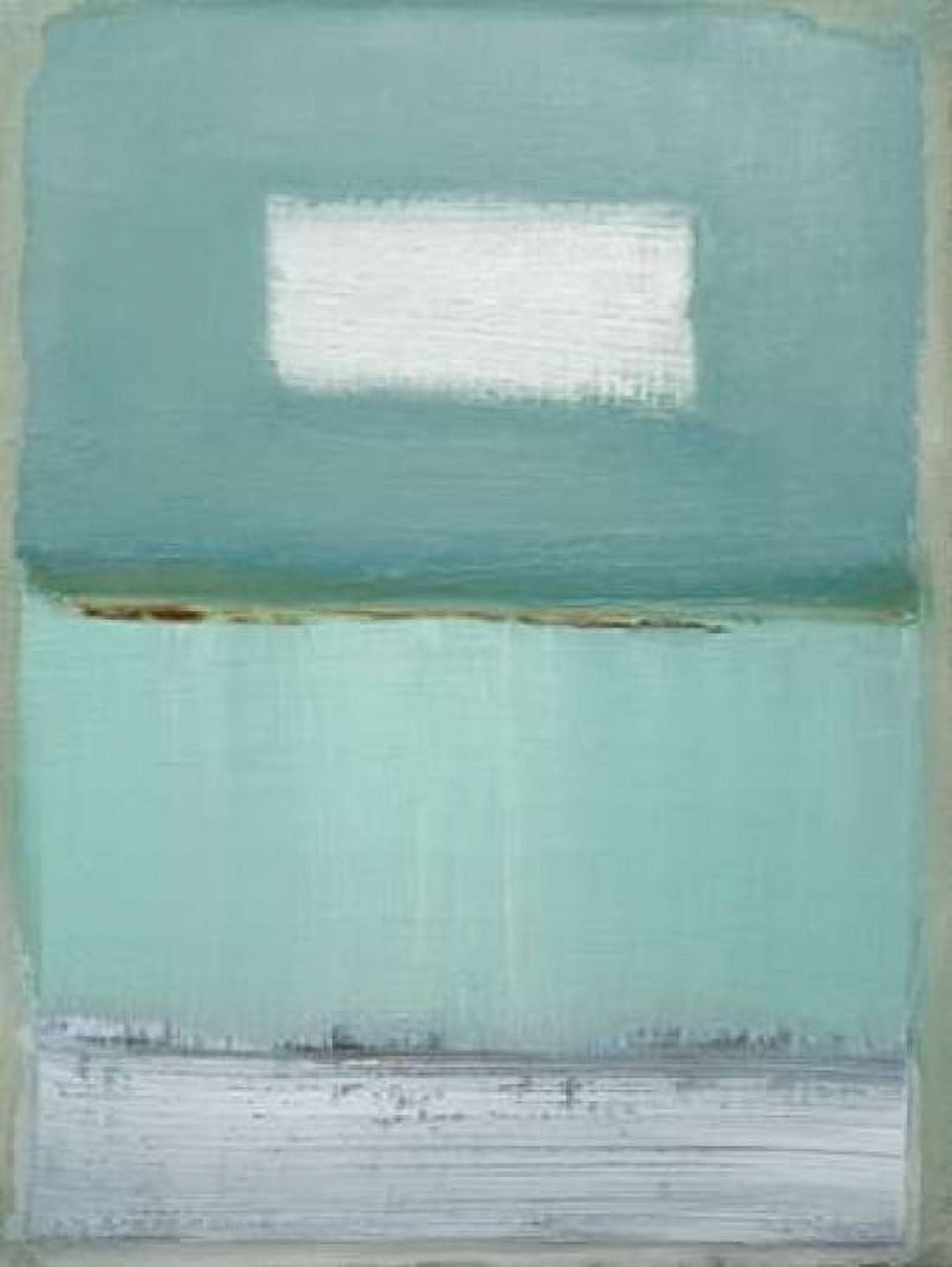 Azure Blue I Canvas Art - Caroline Gold (18 x 24)