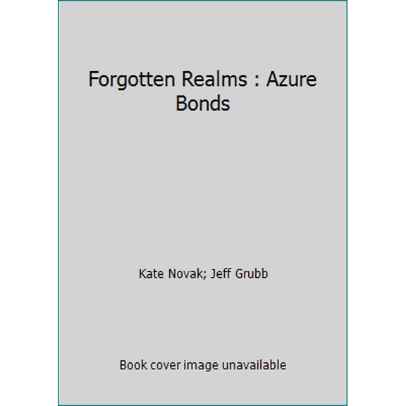 Pre-Owned Azure Bonds (Forgotten Realms), 9780880386128, 0880386126, Paperback,