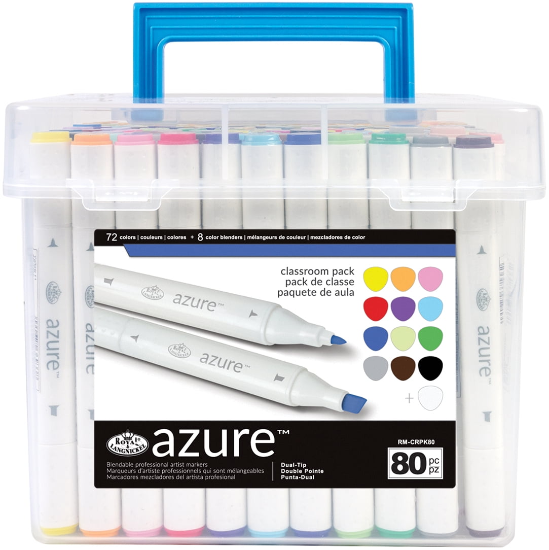 Azure Marker Classroom Pack 80/Pkg- - Walmart.com