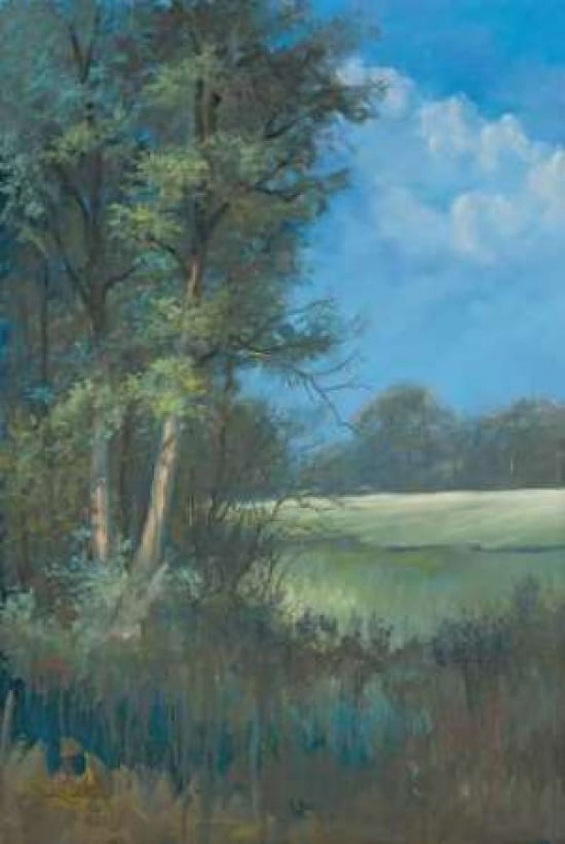 Azure Sky I Canvas Art - Linda Wacaster (12 x 18)