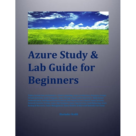 Azure Study & Lab Guide For Beginners (Paperback) by Harinder Kohli