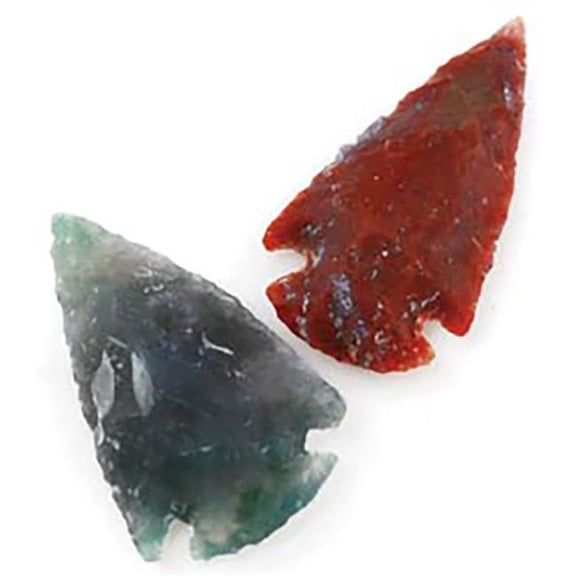 AzureGreen GAS100 1 - 2.25 in. Arrowhead Stone - Set of 100