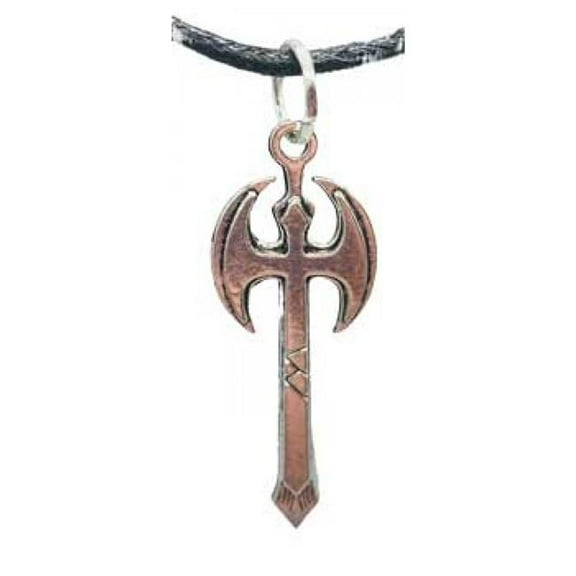 AzureGreen ASHADA 1.5 in. Shango Double AX Amulet Pendant