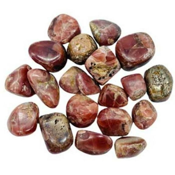 AzureGreen GTRHOEB 1 lbs Rhodochrosite Ex Quality Tumbled Stones