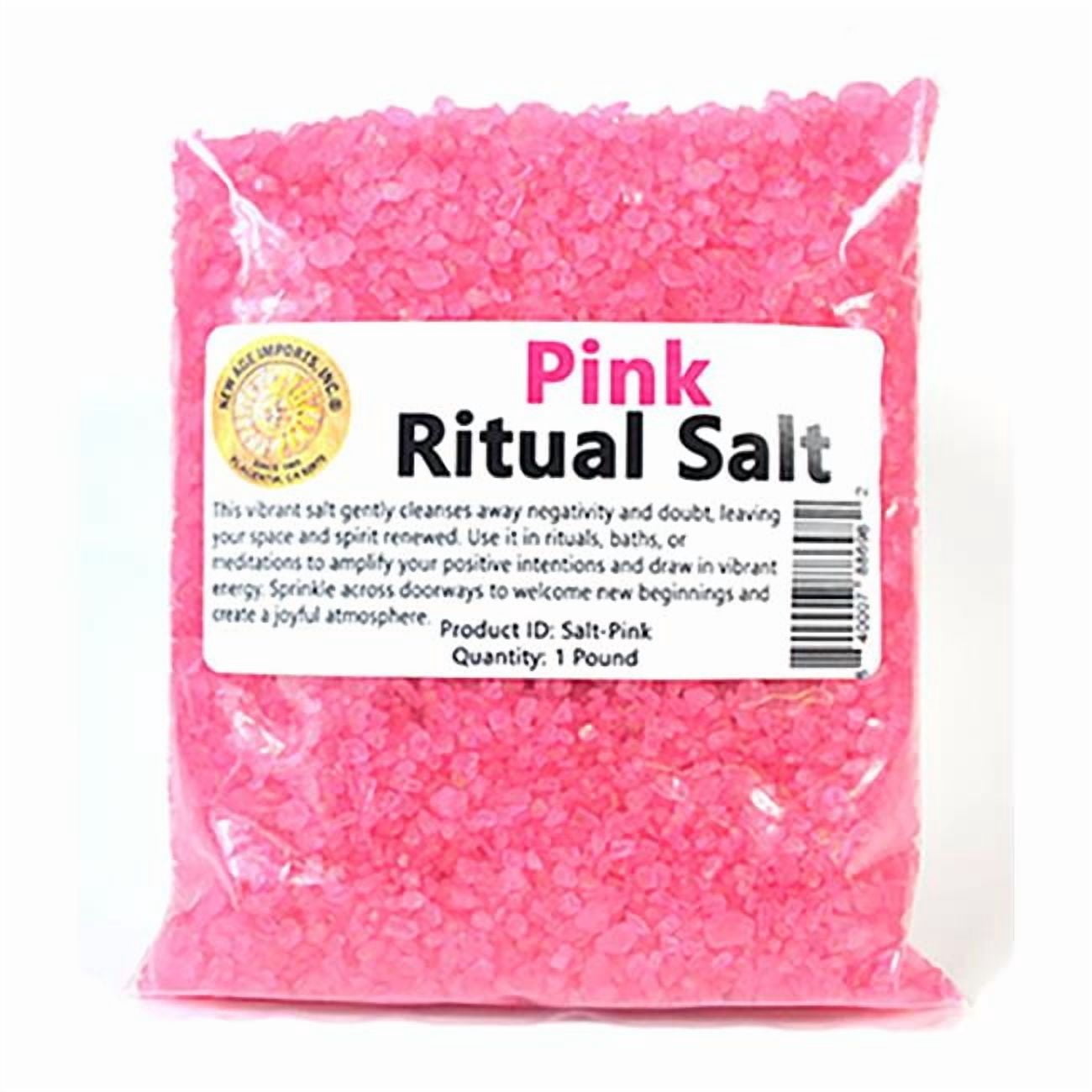 AzureGreen RRSPIN 1 lbs Ritiual Salt - Pink - Walmart.com