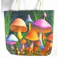 thumbnail image 1 of AzureGreen RB3446 17 x 17 in. Mushroom Tote Bag, 1 of 1