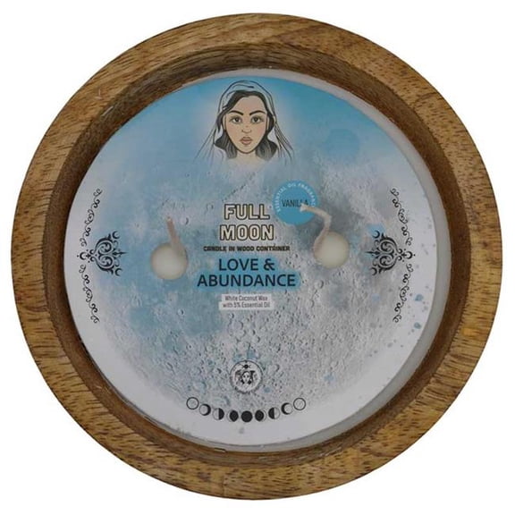 AzureGreen CMFULM 18 hr Full Moon Love & Abundance Candle