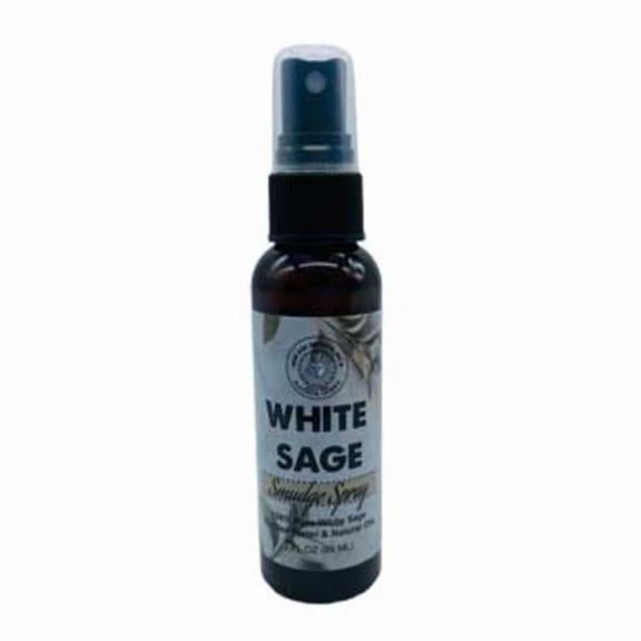 AzureGreen OSWHIS 2 oz Sage Smudge Spray, White