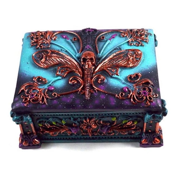 AzureGreen FB3457 3.5 x 5 in. Death Moth Box