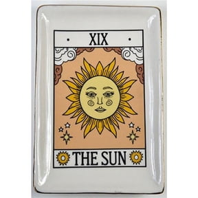 AzureGreen FD3450 4.5 x 6.5 in. Sun Tarot Dish