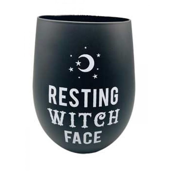 AzureGreen FM3205 4.62 in. Resting Witch Face Glass