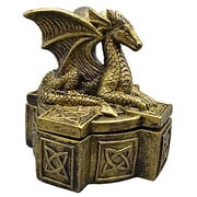 AzureGreen FBRB03 5 in. Celtic Dragon Box