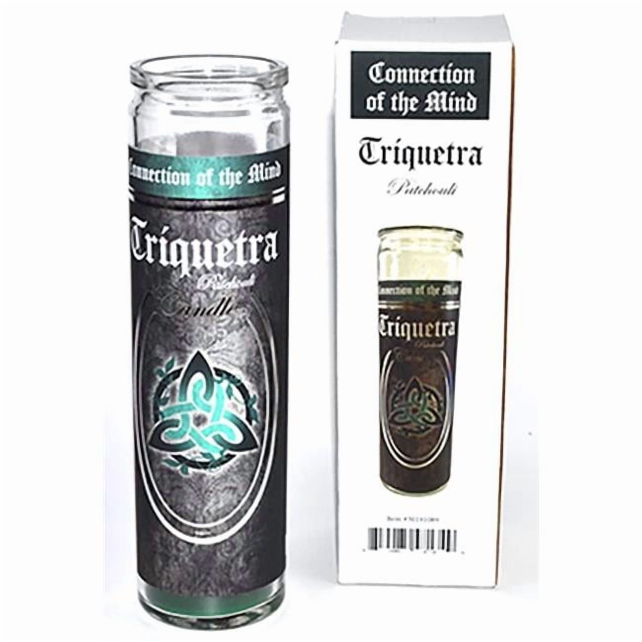 AzureGreen CJTRI 90 Hour Triquetra Patchouli Jar Candle