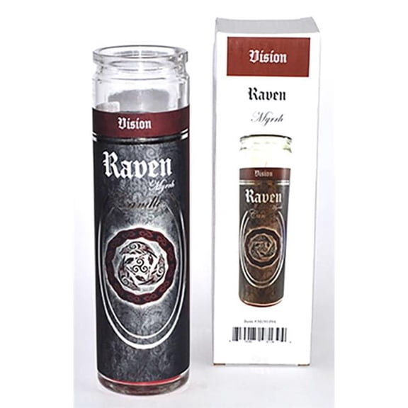 AzureGreen CJRAV 90 Hr. Raven Myrrh Jar Candle