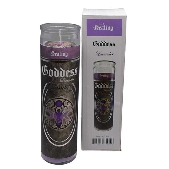 AzureGreen CJGOD 90 Hour Goddess Lavender Jar Candle