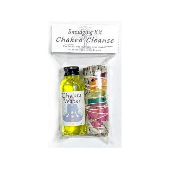 AzureGreen RSKCHAC Chakra Cleansing Smudge Kit