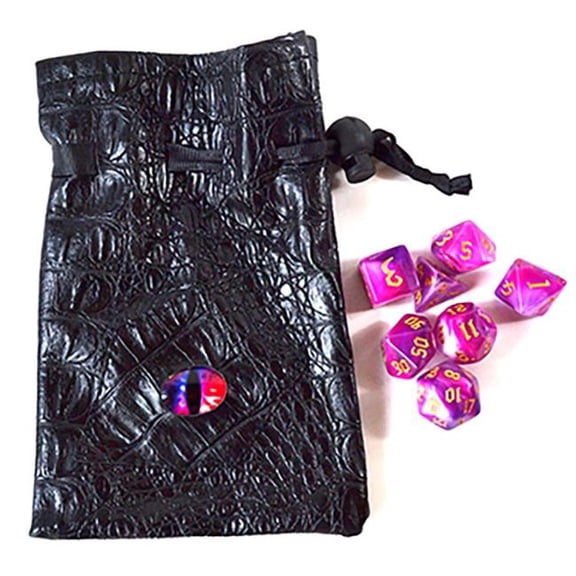 AzureGreen FG3433 Eye Bag Gaming Dice, Multi Color