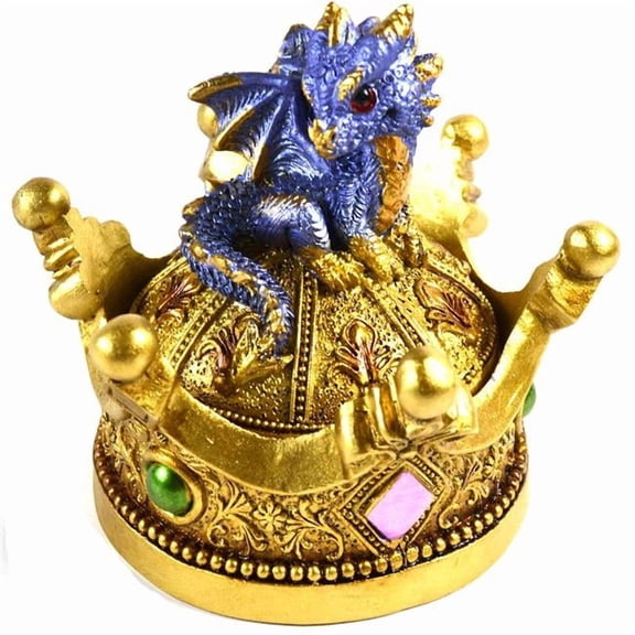 AzureGreen FB3491 4.5 in. Dia. Dragon Crown Box