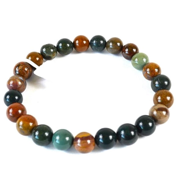 AzureGreen JB8376 8 mm Ocean Jasper Bracelet