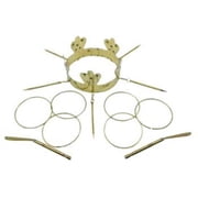 AzureGreen VOCHT Ochun Herramientas Brass Crown with Tools