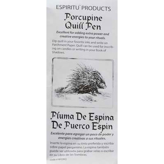 Azure Green RPORQ Porcupine Quill Pen