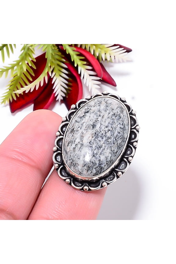 Azurite - Bisbee Mines Gemstone 925 Sterling Silver Handmade Ring S.6.5 R31