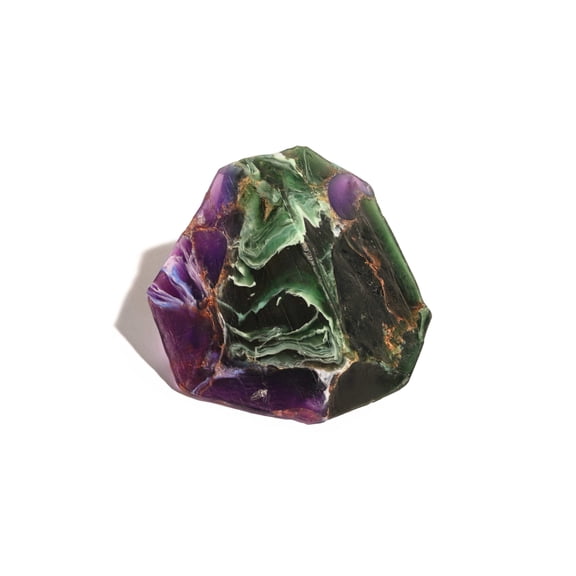 Azurite - Malachite Soap Rock. Rain Forest Mist Fragrance, gently cleanse