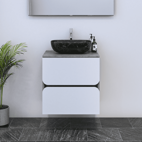 Azurro 2S 60 Floating Bathroom Vanity (24" Width)