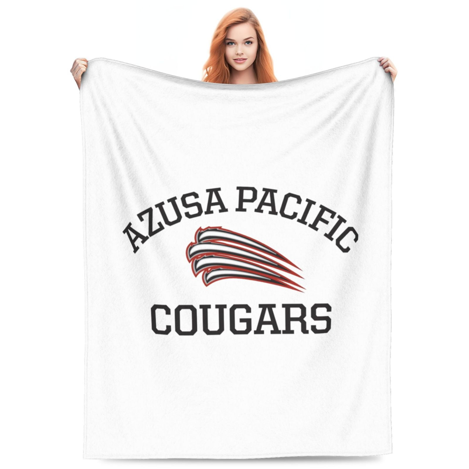 Azusa Pacific University Logo UltraSoft Micro Fleece Blanket Soft