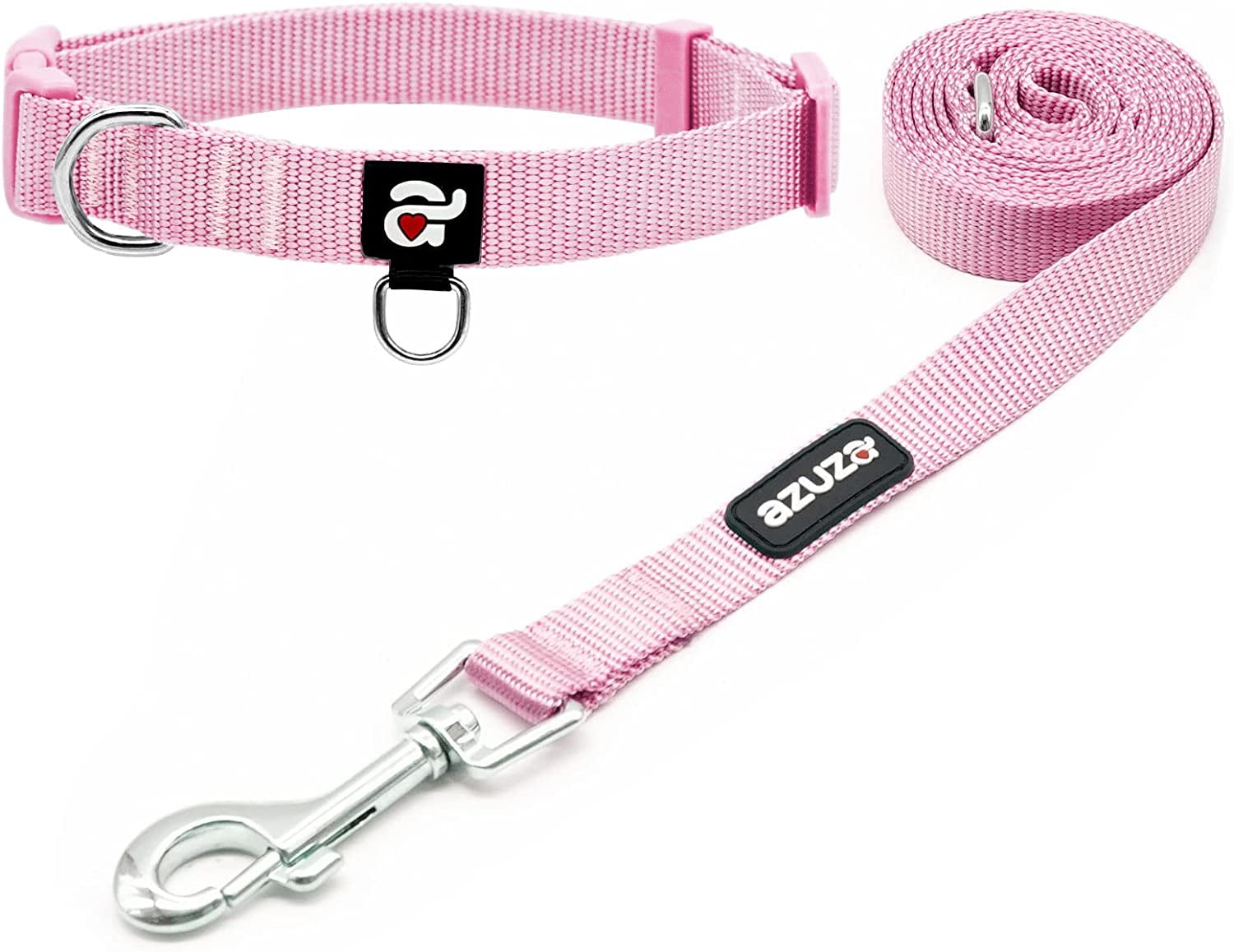 Brand New Florida Large Pet Dog Collar(1 inch Wide, 18-30 inch long), and Large Leash (1 inch Wide, 6 Feet Long) Bundle, Official Florida/State Logo/